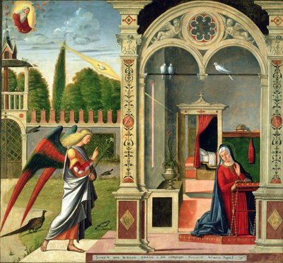 Die Verkündigung von Vittore Carpaccio